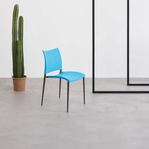 Cadeira contemporânea - SAND AIR  - DESALTO spa - para ambiente externo / para ambiente interno / em tela