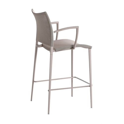 Cadeira alta contemporânea - SAND AIR - DESALTO spa - para ambiente externo / para ambiente interno / em tela