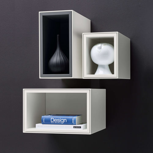Estante de parede - NEX BOX - Piure GmbH - contemporânea / em madeira laqueada