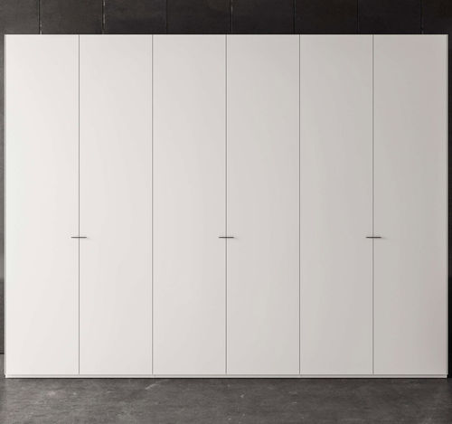 Guarda-roupa contemporâneo - NEX PUR - Piure GmbH - em madeira laqueada / com portas de abrir