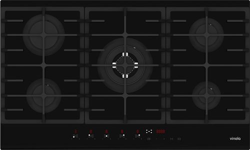 Cooktop vitrocerâmico - 9170-06 - Plasform Plastik ve Metal End AS - a gás / 5 bocas / de embutir