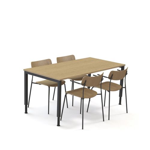 Mesa alta contemporânea - ALKU  - Martela - em aglomerado / em laminado / epóxi