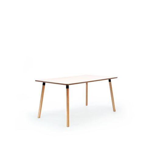 Mesa de jantar contemporânea - Plus+ - Martela - em bétula / em carvalho / em laminado