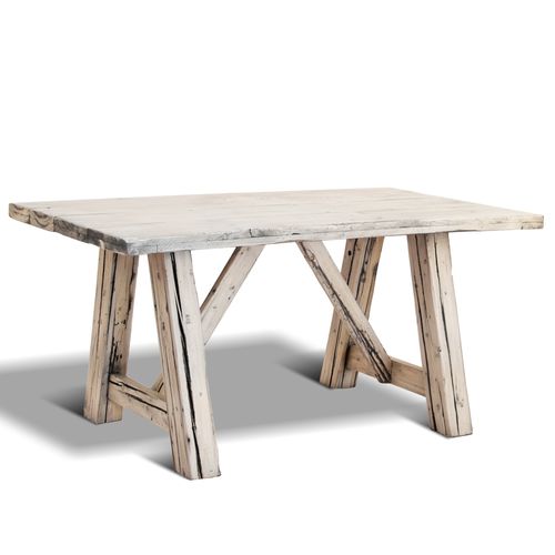 Mesa de estilo rústico - ANTIQUE - Ecomatrix SRL - em carvalho / em madeira tratada com óleo / em pinho
