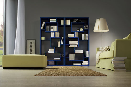 Estante contemporânea - MONDRIAN  - SBA Baldu Kompanija SBA Furniture Company - em madeira