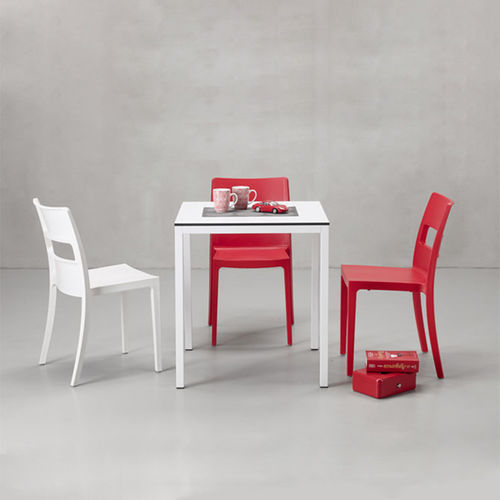 Cadeira contemporânea - Sai - SCAB GIARDINO SPA - para ambiente externo / para ambiente interno / em plástico reciclado