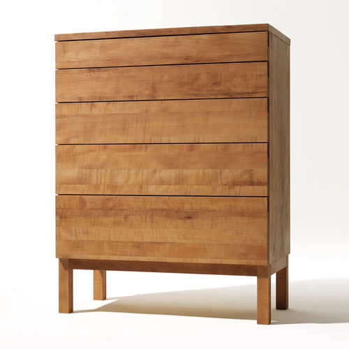 Cômoda contemporânea - SOLID  - sixay furniture - em carvalho / em nogueira / em madeira maciça