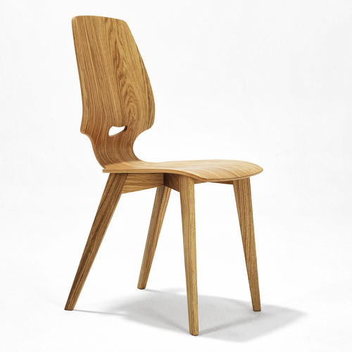 Cadeira contemporânea - FINN  - sixay furniture - para ambiente interno / em madeira de freixo / em faia