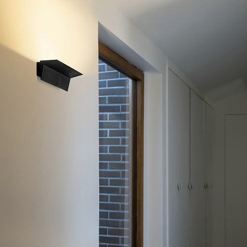 Arandela contemporânea - ZENA - NEMO - para ambiente interno / em vidro / em alumínio extrudado