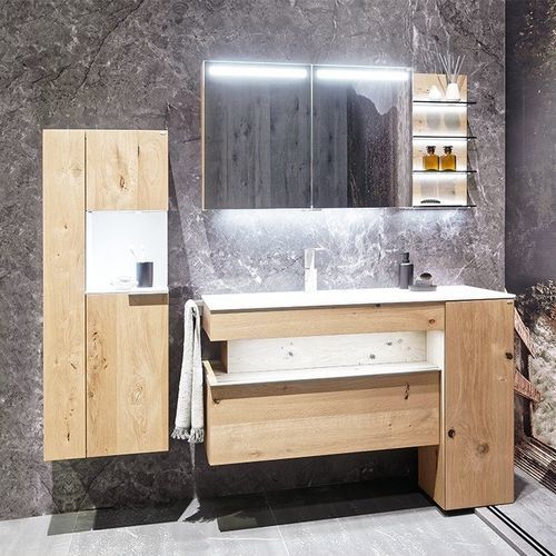 Móvel de banheiro contemporâneo - V-Alpin - Voglauer Möbelwerk Gschwandtner & Zwilling GmbH & Co. KG - da linha residencial / em carvalho / em material reciclado