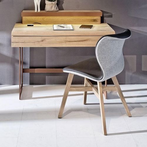 Cadeira contemporânea - V-Cube - Voglauer Möbelwerk Gschwandtner & Zwilling GmbH & Co. KG - para ambiente interno / em tecido / em couro