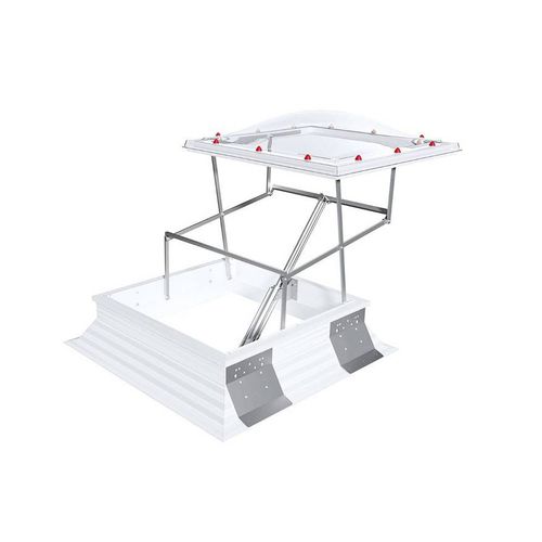 Domo em vidro - SKYMAX - SKYLUX - metálico / curvo / para terraço