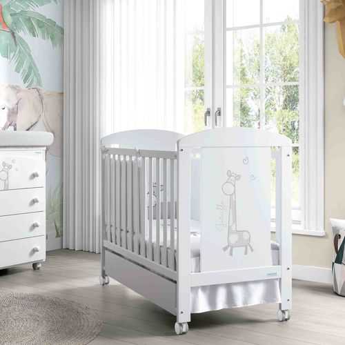 Cama de bebê contemporânea - SABANA - micuna - com rodízios / infantil (unissexo) / em faia