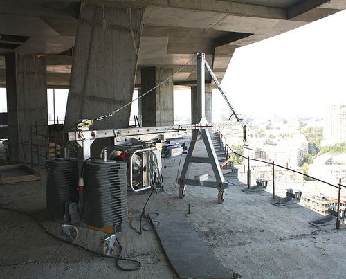 Sistema de içamento elétrico - AB 650 M - GEDA GmbH - para monta-cargas / para cargas pesadas
