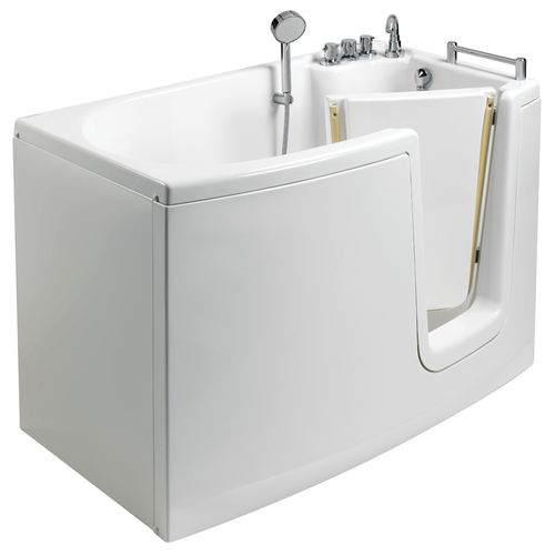 Banheira de canto - M74MDS12 - PONTE GIULIO - freestanding / para residência / de fibra de vidro