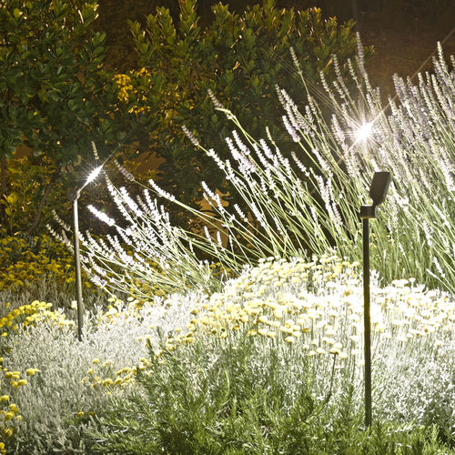 Poste balizador de iluminação de jardim - SPIKY : SPK  - Royal Botania - contemporâneo / em latão / de LED