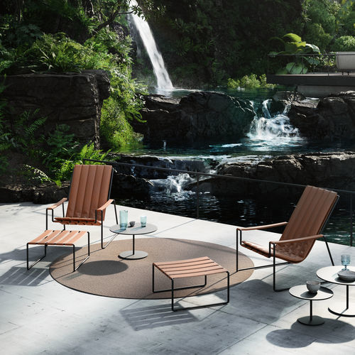 Cadeira preguiçosa contemporânea - STRAPPY - Royal Botania - não especificado