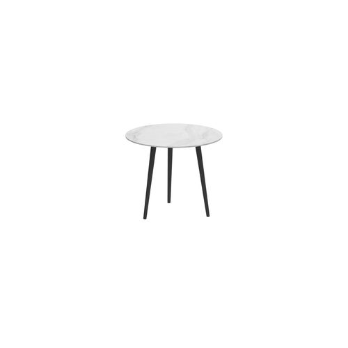 Mesa de jantar contemporânea - STYLETTO - Royal Botania - em teca / em cerâmica / com base em teca