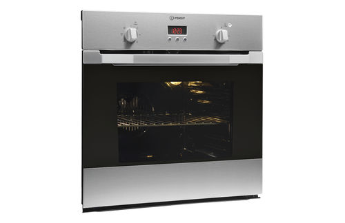 Forno elétrico - IF 63 KA IX S - Indesit - de convecção / de embutir