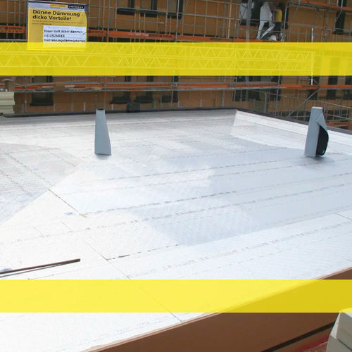 Isolamento térmico - LINITHERM PAL GEFÄLLE - Linzmeier Bauelemente GmbH  - em espuma de poliuretano / em painéis / em espuma