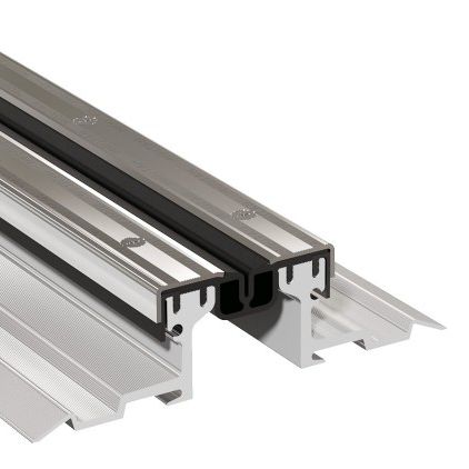 Junta de dilatação em alumínio - FP 90 NI SS - MIGUA Fugensysteme GmbH - em aço inoxidável / de piso / transitável