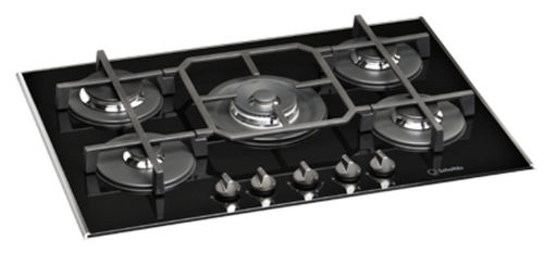 Cooktop vitrocerâmico - TV 751 (BK) GH  - Scholtès - a gás / 5 bocas / de embutir