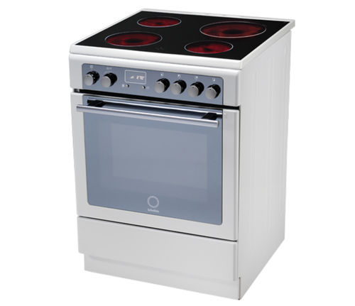 Fogão elétrico - CI 66V W S - Scholtès - vitrocerâmico / classe A