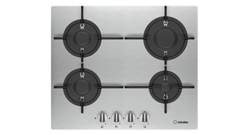 Cooktop a gás - TG 644 P(IX) GH - Scholtès - 4 bocas / de embutir / com botões