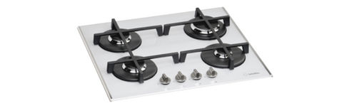 Cooktop vitrocerâmico - TV 640 (WH) GH  - Scholtès - a gás / 4 bocas / de embutir