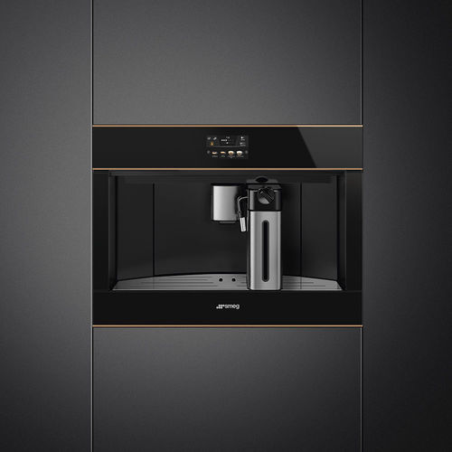 Máquina de café expresso - CMS4604NR - SMEG - combinada / automática / de 1 grupo