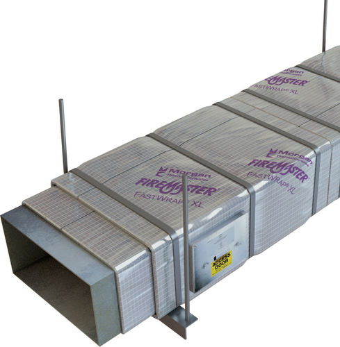 Isolamento térmico - FastWrap XL Duct Wrap - Morgan Advanced Materials - para ambiente interno / para duto