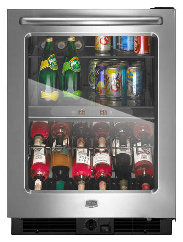 Adega climatizada sob bancada - MBCM24FWBS - Maytag - de embutir / em aço inoxidável / elétrica