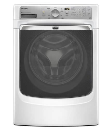 Lavadora de roupas com abertura frontal - MHW6000AW - Maytag - da linha residencial / rótulo ecológico Energy Star