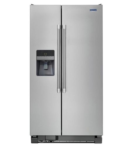 Refrigerador modelo americano - MSF21D4MDM - Maytag - da linha residencial / de instalação livre / em aço inoxidável