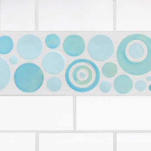 Terminal de acabamento em cerâmica - BUBBLES - Mercury Mosaics - para revestimento cerâmico