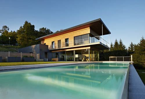 Casa pré-fabricada - ST. THOMAS AM BLASENSTEIN - Stora Enso - ecológica / contemporânea / de 2 andares