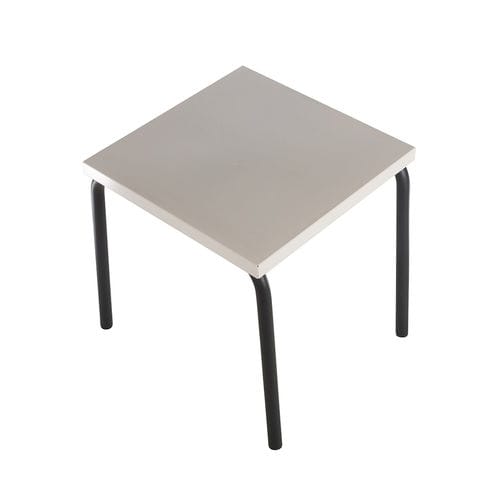 Mesa de piquenique contemporânea - MESA - GUYON - metálica / com base metálica / quadrada