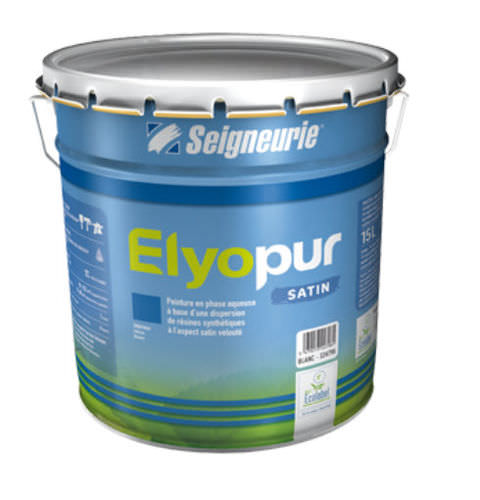 Tinta decorativa - ELYOPUR SATIN - Seigneurie - para ambiente interno / para parede / resina sintética