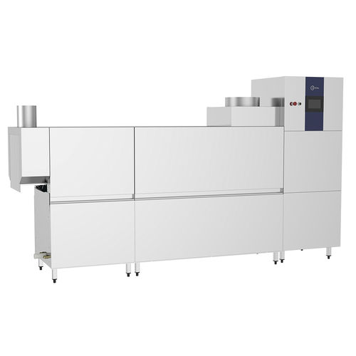 Lava-louça com sistema transportador - CRW 2000 - Kristal Endustriyel A.S. - profissional / de instalação livre / de secagem