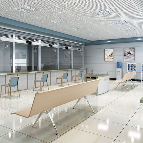 Banco contemporâneo - GTWOOD - ICF - em madeira / em alumínio / em alumínio anodizado