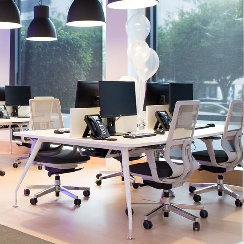 Cadeira de escritório contemporânea - PYLA - ICF - para ambiente interno / em tecido / em tela