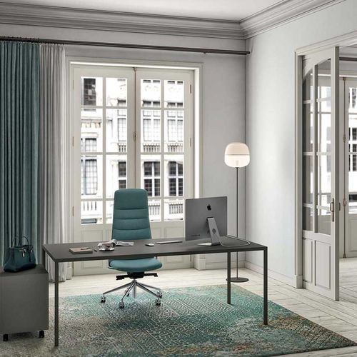 Mesa executiva - X6 - Quadrifoglio Sistemi d'Arredo - de piso / contemporânea / em grés porcelanato
