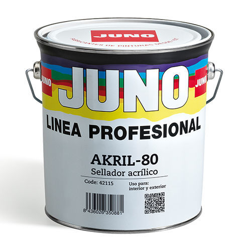 Tinta decorativa - Akril-80 - JUNO - para ambiente externo / para ambiente interno / para parede