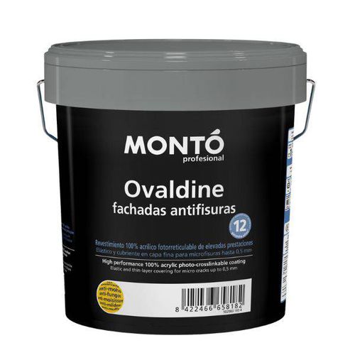 Tinta de proteção - OVALDINE ANTIFISURAS - PINTURAS MONTO - impermeabilizante / decorativa / para ambiente interno