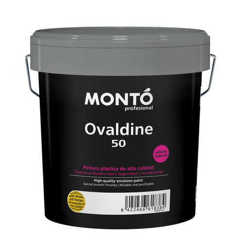 Tinta de acabamento - OVALDINE 50 - PINTURAS MONTO - para ambiente interno / para ambiente externo / para parede