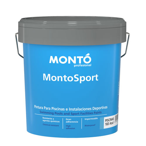 Tinta de proteção - MONTOSPORT PISCINAS AL AGUA - PINTURAS MONTO - para ambiente externo / para ambiente interno / para fachada