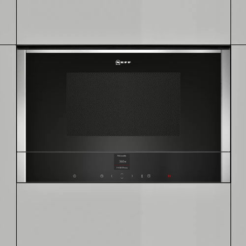 Forno elétrico - C17GR00N0B - NEFF - de micro-ondas / de embutir / com 1 câmara