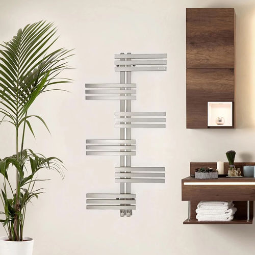 Aquecedor de toalhas a água quente - Rado  - HAMMAM DESIGN RADIATOR - contemporâneo / em aço inoxidável / cor personalizável