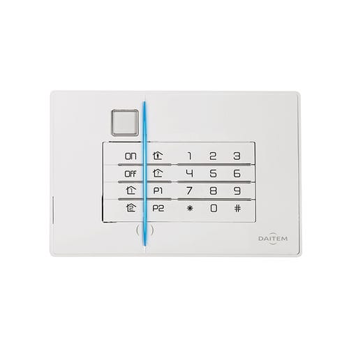 Teclado de controle para sistema de alarme - SH640AX - ATRAL - DAITEM - de parede