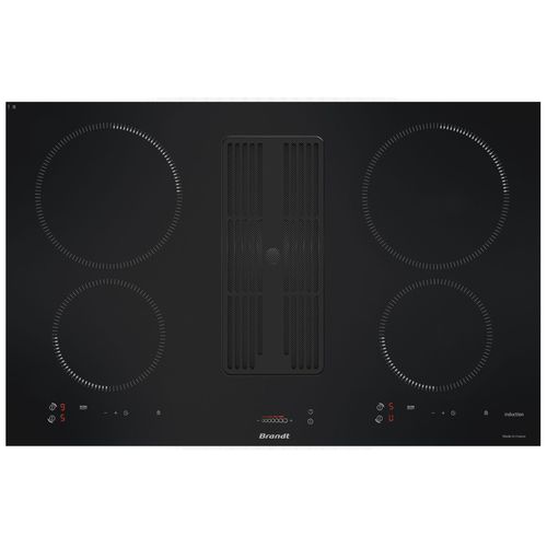 Cooktop de indução - BPI384BH - Brandt - 4 bocas / de embutir / com painel touch